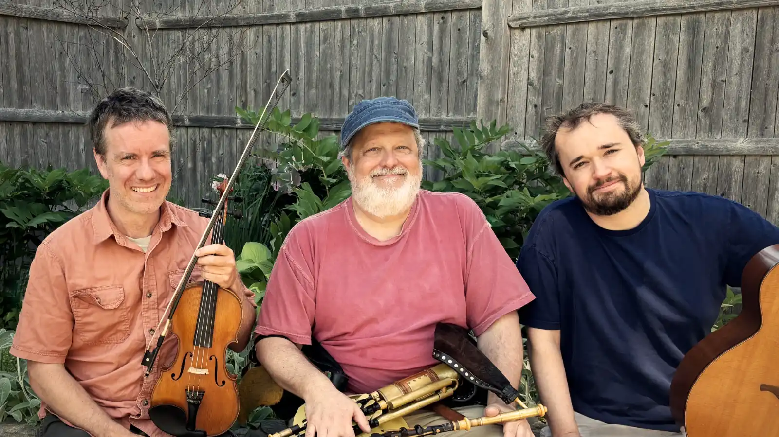 Group shot of the Vacationland Ceili Band